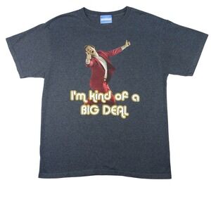 Anchorman The Legend of Ron Burgundy T Shirt Men's Large Graphic Tee Movie Quote